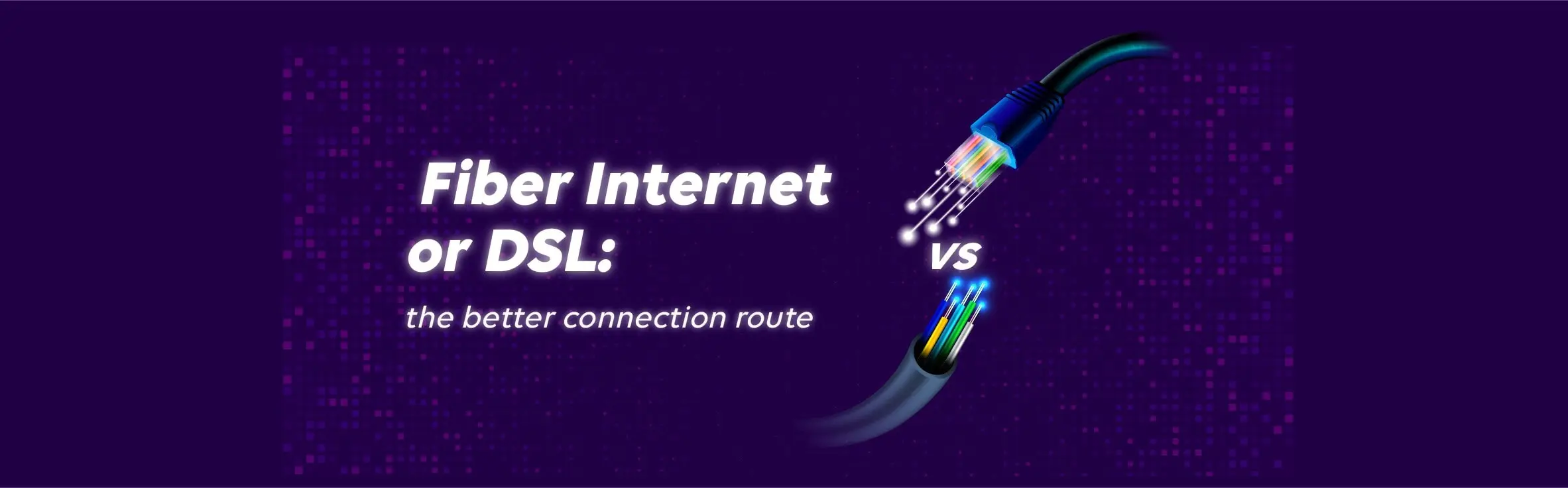 Fiber optic cable internet